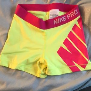 Nike pro Spandex shorts